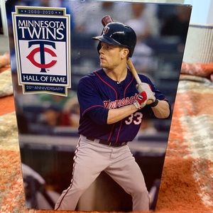 Hall of fame -Justin Morneau- bobble head, limited edition